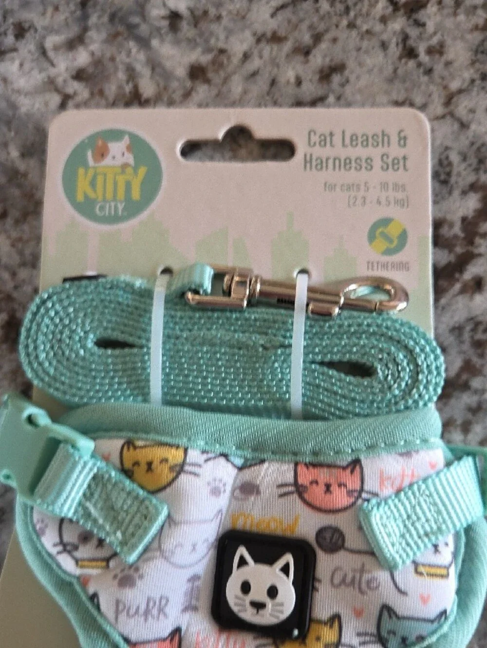 Cat Harness & Leash Set